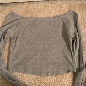 Off the shoulder crop top